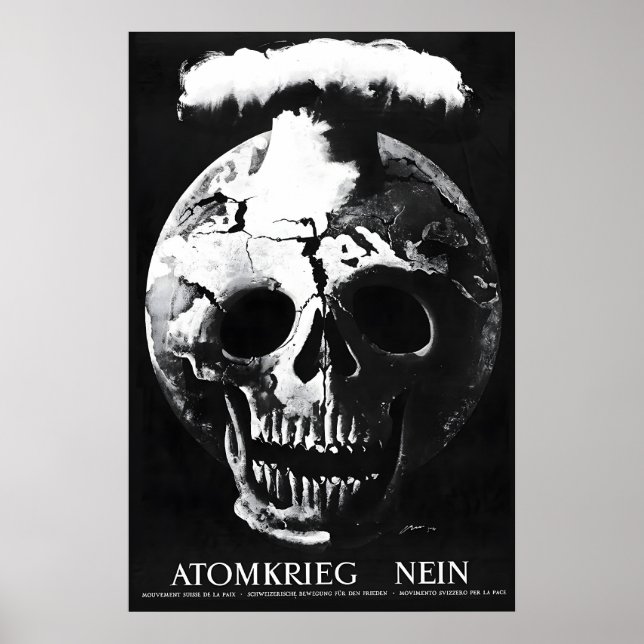 German Nuclear War - No Political Poster Peace (Framsidan)