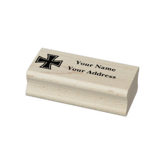 German Republic iron cross emblem address stamp Stämpel