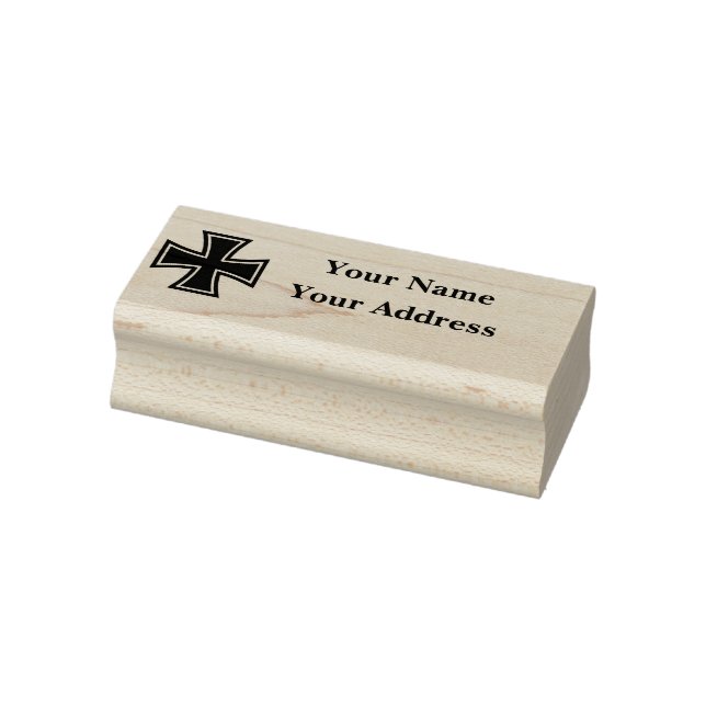 German Republic iron cross emblem address stamp Stämpel (Stämpel)