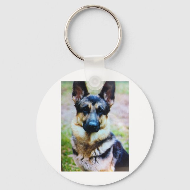 German shepard nyckelring (Framsida)