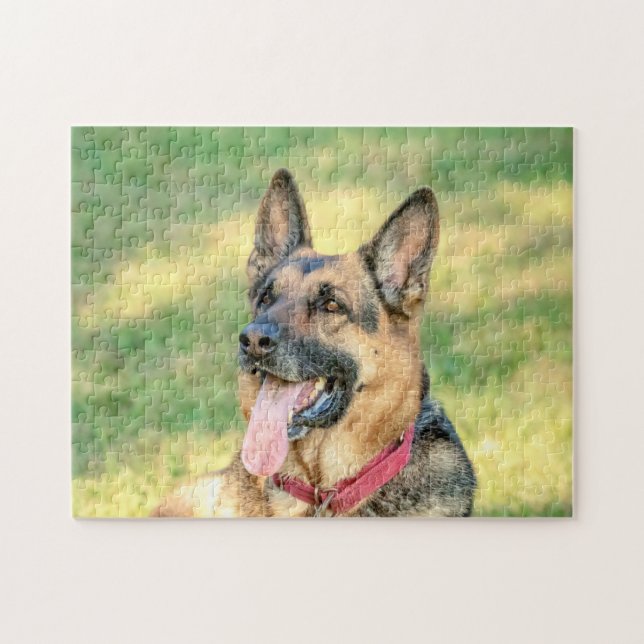 German shepard pussel (Horisontell)