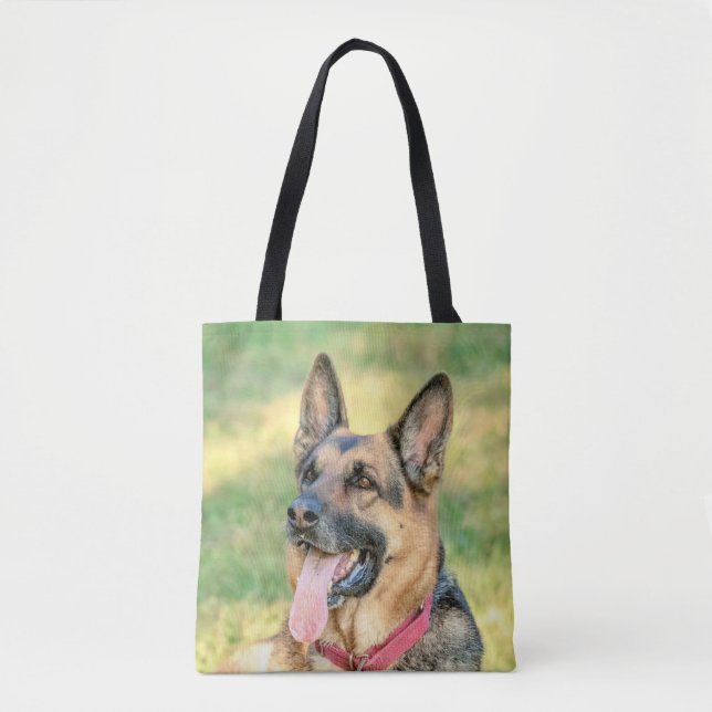 German shepard tygkasse (Framsida)