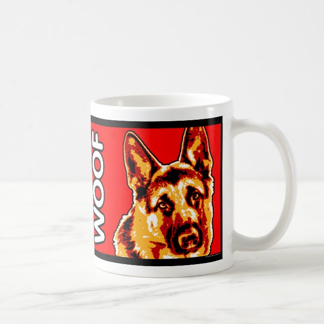 German shepardmugg kaffemugg (Höger)