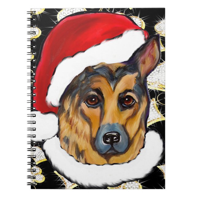 GERMAN SHEPHERD ANTECKNINGSBOK (Framsidan)