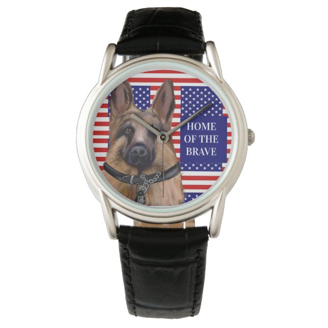 GERMAN SHEPHERD ARMBANDSUR (Framsida)