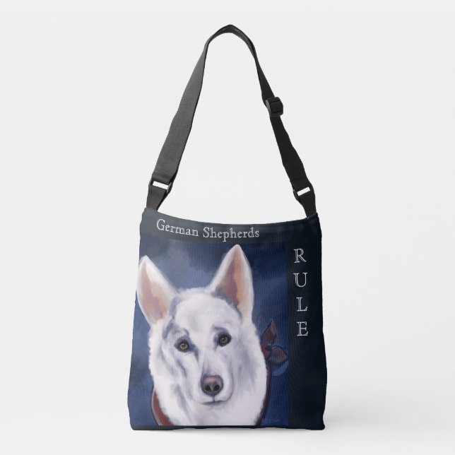 GERMAN SHEPHERD AXELVÄSKA (Framsida)