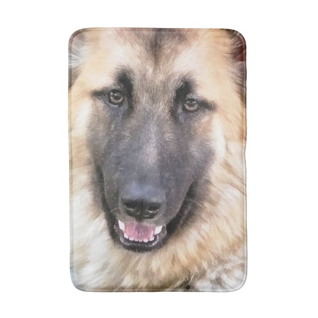 GERMAN SHEPHERD BADRUMSMATTA (Framsidan (Vertikal))