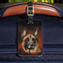 GERMAN SHEPHERD BAGAGEBRICKA