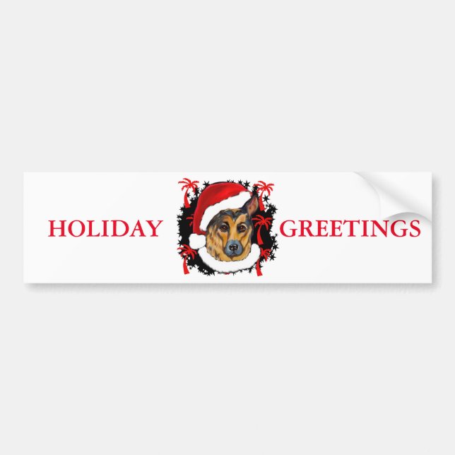 GERMAN SHEPHERD BILDEKAL (Framsidan)