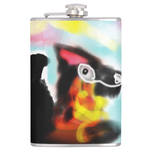 German Shepherd  colorful Fickplunta (Framsidan)