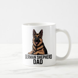 german shepherd dad german shepher lover dog cofee kaffemugg
