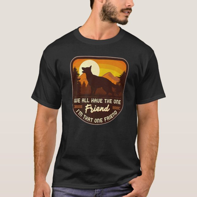 German Shepherd Dog Gsd Dog Breed  1 T Shirt (Framsida)