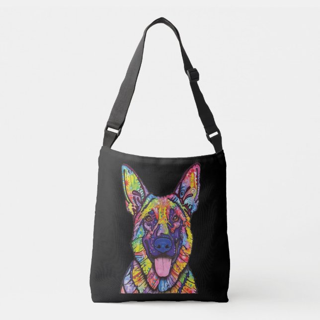 German Shepherd Dog Lovers Axelväska (Framsida)