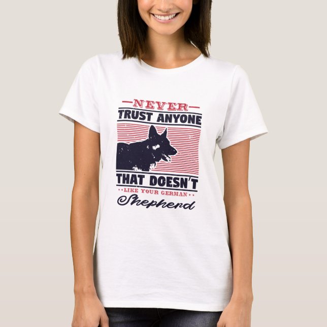 german shepherd dog owner gift t shirt (Framsida)