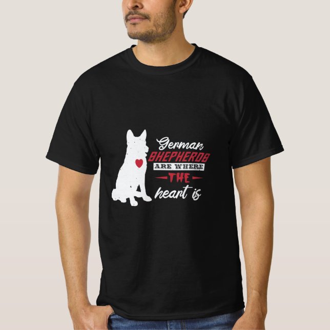 german shepherd dog owner gift t shirt (Framsida)