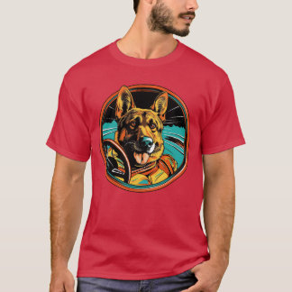 German Shepherd Funny Dog Racing Car Driver Pet gi T Shirt