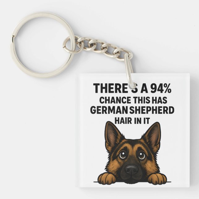 German Shepherd Hair In Everything Dog Owner Humor (Framsidan)