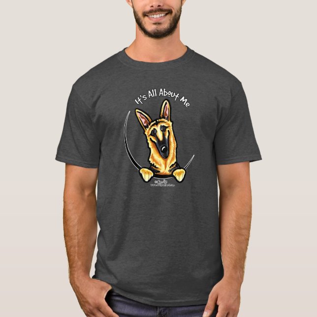 German Shepherd IAAM Tee Shirt (Framsida)