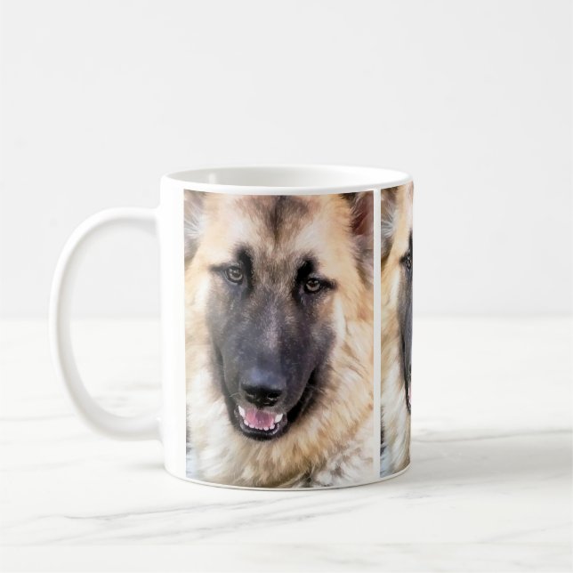 GERMAN SHEPHERD KAFFEMUGG (Vänster)