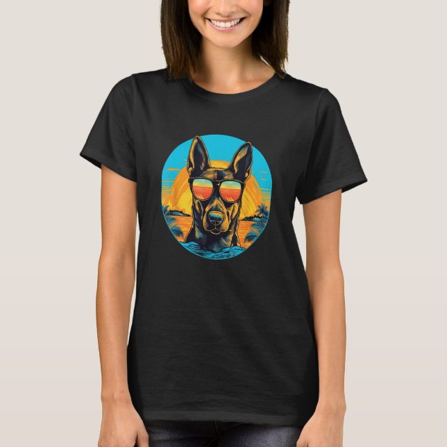 German Shepherd Men Women Kids_1 T Shirt (Framsida)