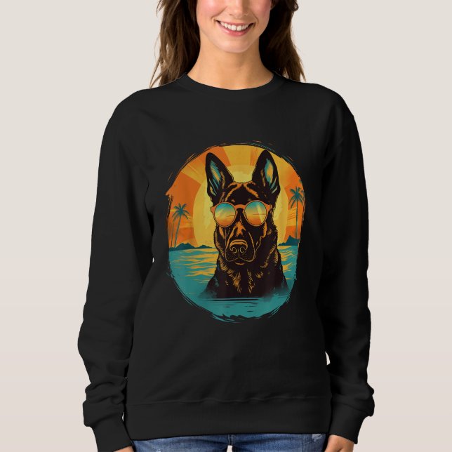 German Shepherd Men Women Kids_3 T Shirt (Framsida)