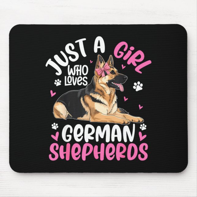 German Shepherd Shirt For Girls Women German Sheph Musmatta (Framsidan)