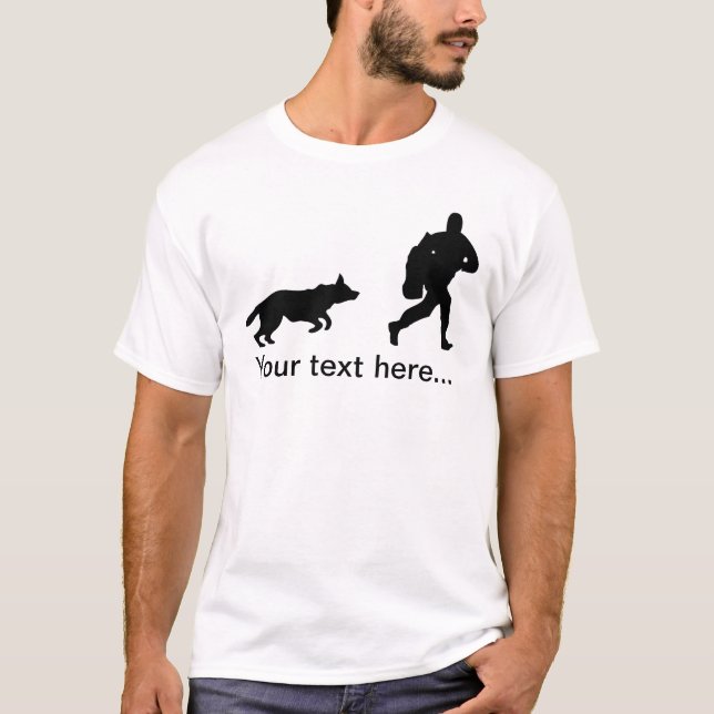 German Shepherd T Shirt (Framsida)