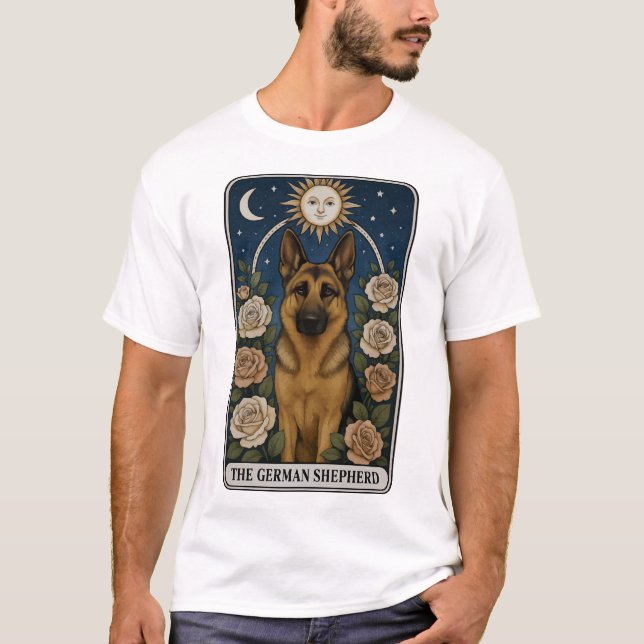 German Shepherd T Shirt (Framsida)