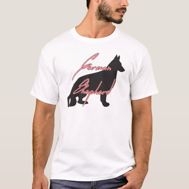 German Shepherd Tee (Framsida)