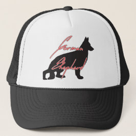 German Shepherd Truckerkeps