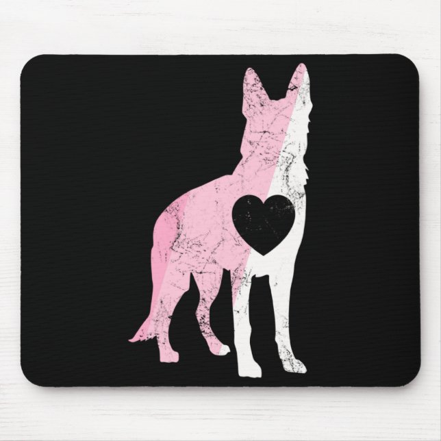 German Shepherd Valentines Day Cud Love Dog _1  Musmatta (Framsidan)