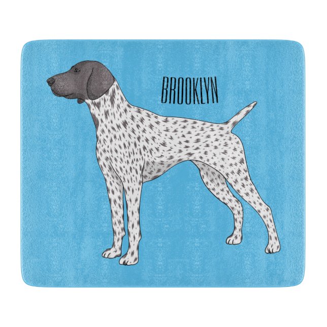 German Shorthaired Pointer dog cartoon (Framsidan)