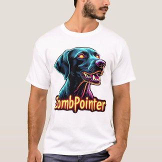 German Shorthaired Pointer GSP Zombie Dog Hallowee T Shirt