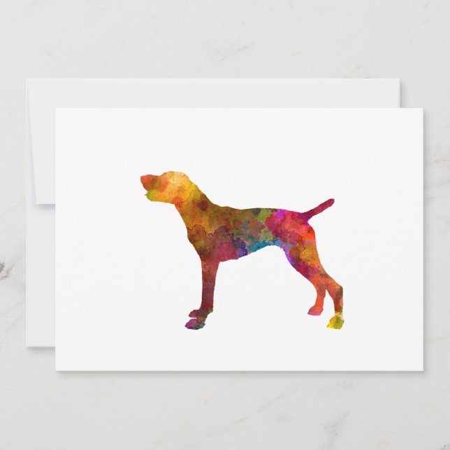 German Shorthaired Pointer in watercolor (Framsida)