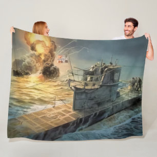 GERMAN U-BOAT FLEECEFILT
