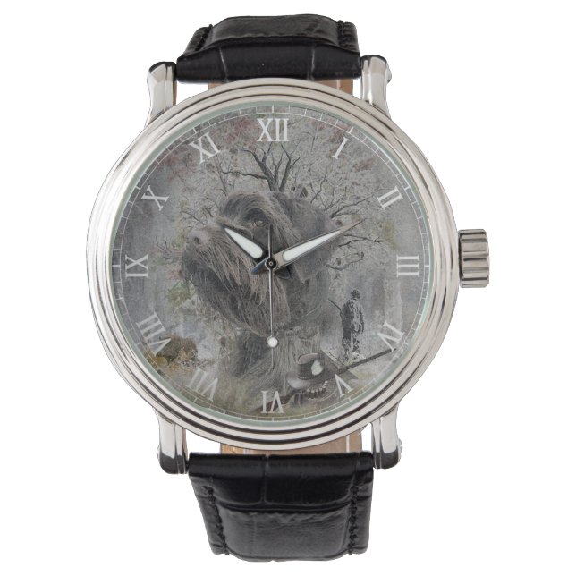 German Wirehaired Pointer Armbandsur (Framsida)