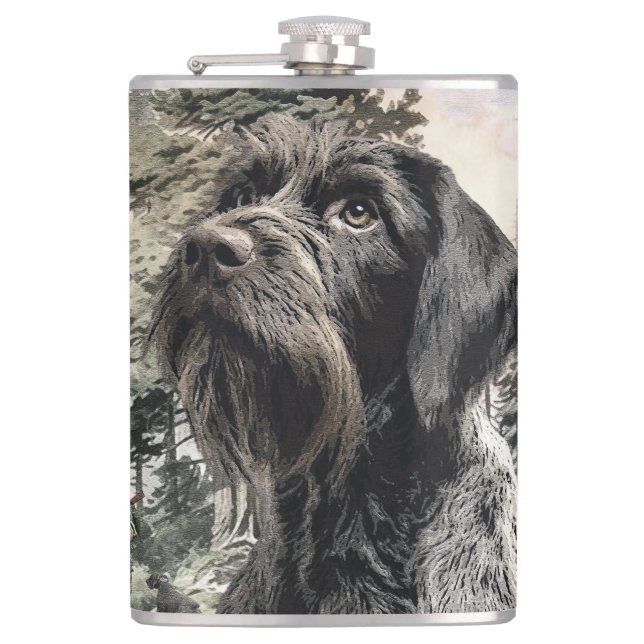 German Wirehaired Pointer Fickplunta (Framsidan)