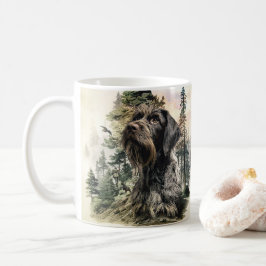 German Wirehaired Pointer Kaffemugg
