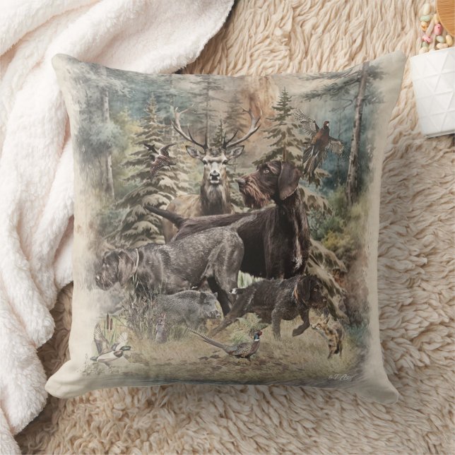 German Wirehaired Pointer Kudde (Filt)