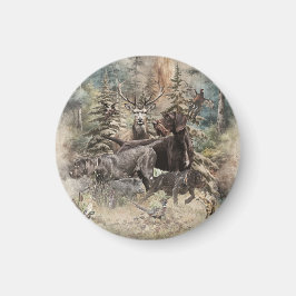 German Wirehaired Pointer Magnet