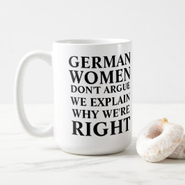 GERMAN WOMEN KAFFEMUGG