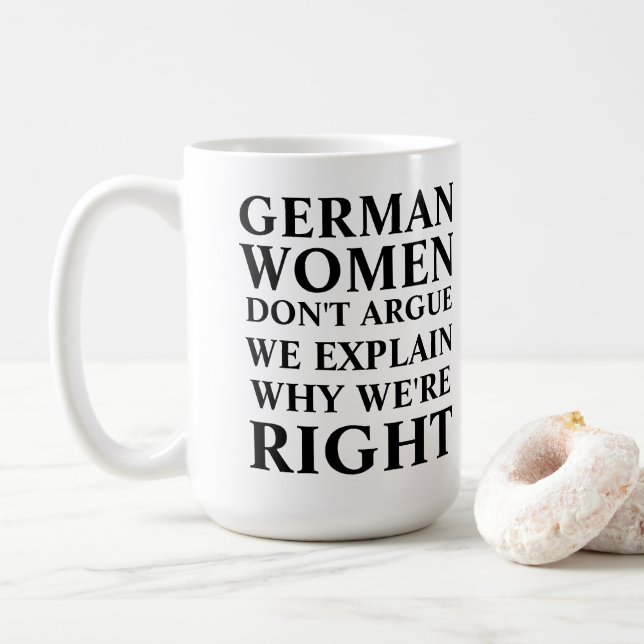 GERMAN WOMEN KAFFEMUGG (Med munk)