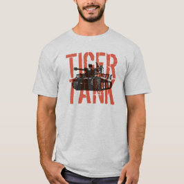German WW2 Panzer Tiger Tank T Shirt