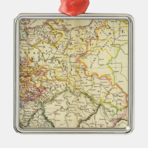Germanic Confederation 2 Julgransprydnad Metall