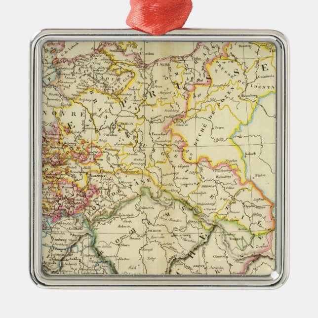 Germanic Confederation 2 Julgransprydnad Metall (Framsidan)