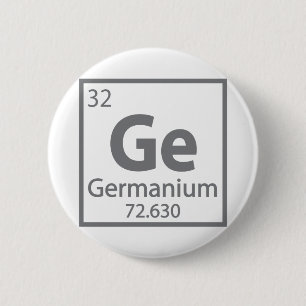 Germanium - Tyska vetenskapen Periodic Bord Knapp