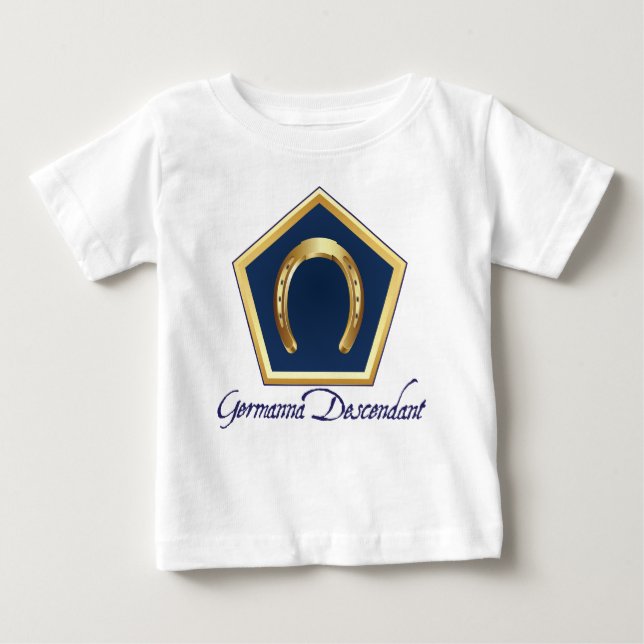 Germanna härstamma babyT-tröja T-shirt (Framsida)
