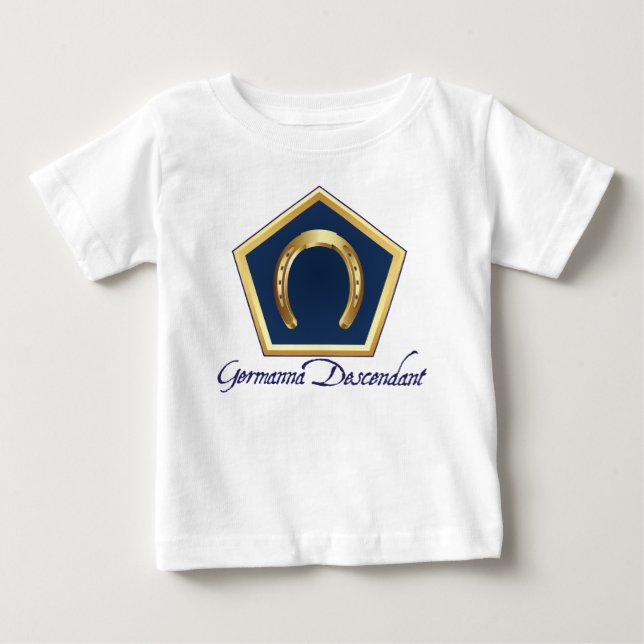 Germanna härstamma babyT-tröja Tröja (Framsida)