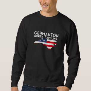 Germanton North Carolina USA Stat Amerika Resa Lång Ärmad Tröja