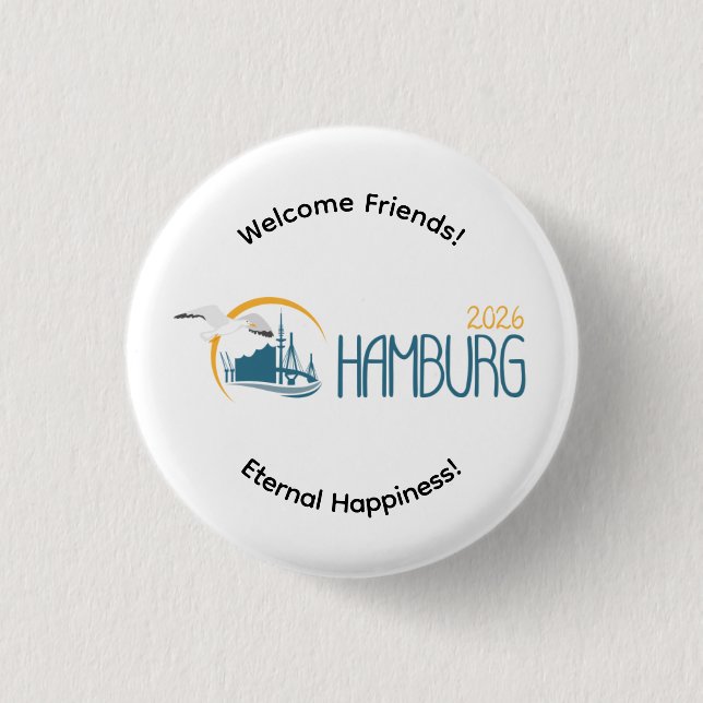 Germany 2026 International Convention Pin Knapp (Framsida)